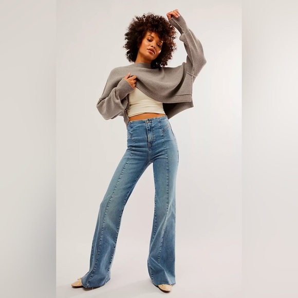 Free People Denim - We the Free People CRVY Wild Honey Denim